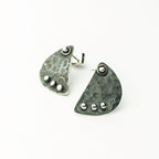 950 Sterling Silver Oxidized Earrings: Handcrafted in Peru - Peruvian Artisan Jewelry
