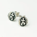 Dancing Human Sterling Silver Earrings - Made in Peru