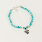 Aquamarine Bracelet - Made in Peru