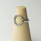 Handcrafted in Peru - 950 Fine Sterling Silver Circular Ring: Peruvian Artisan Jewelry