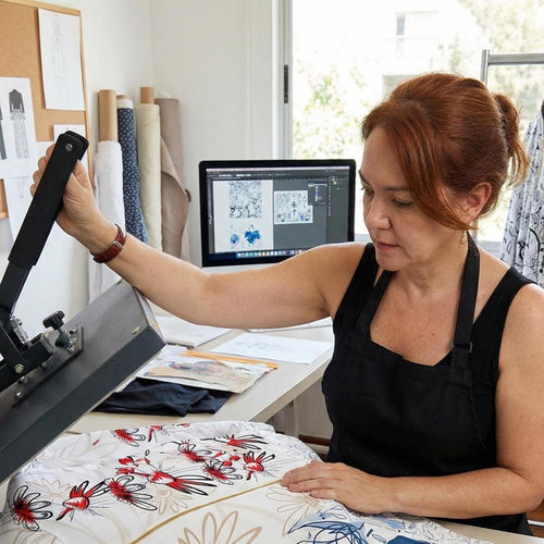 Limited Edition Monochrome Lily Jacket Set, Black White Floral Bomber, Made in Peru